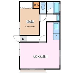 松本駅 徒歩28分 2階の物件間取画像